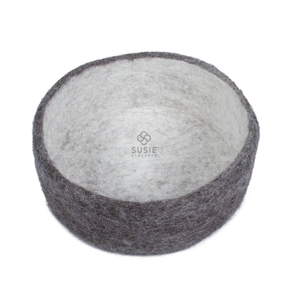 Handmade Felt Storage Bowls – Set of 5 | 100% New Zealand Wool