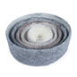 Handmade Felt Storage Bowls – Set of 5 | 100% New Zealand Wool